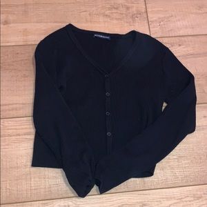 Brandy black cardigan